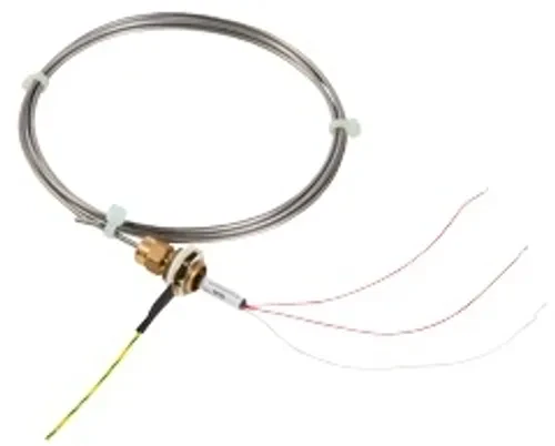 MONI-PT100-260/2 Temperature Sensor with High Temperature Cable and M16 gland, Pt100